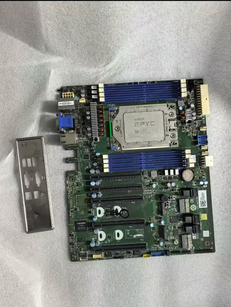 لوحة أم للخوادم من سوبرمايكرو  - مراجعة Dual Socket Sp3 Epyc Motherboard وسعره
